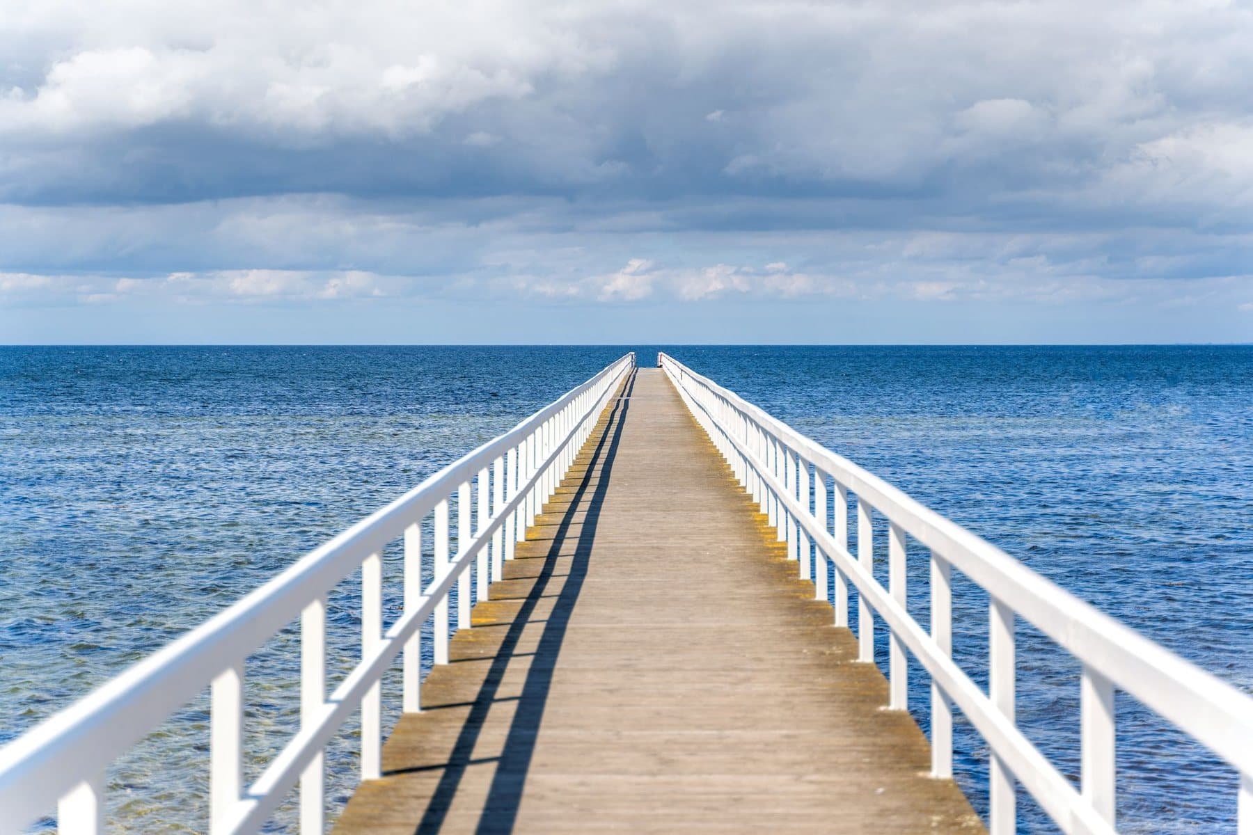 A quiet pier over the water near Englewood